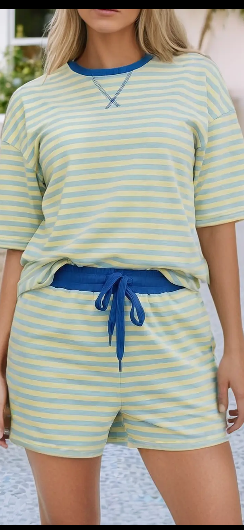 Sweet Escape Striped Set