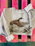 Retro Duck Mallard Sweatshirt