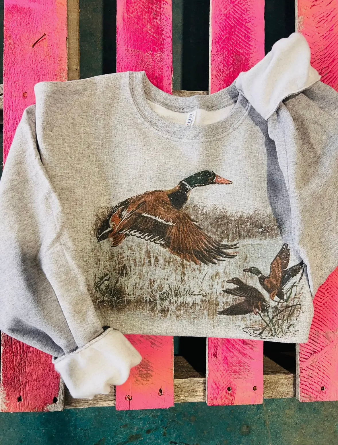 Retro Duck Mallard Sweatshirt