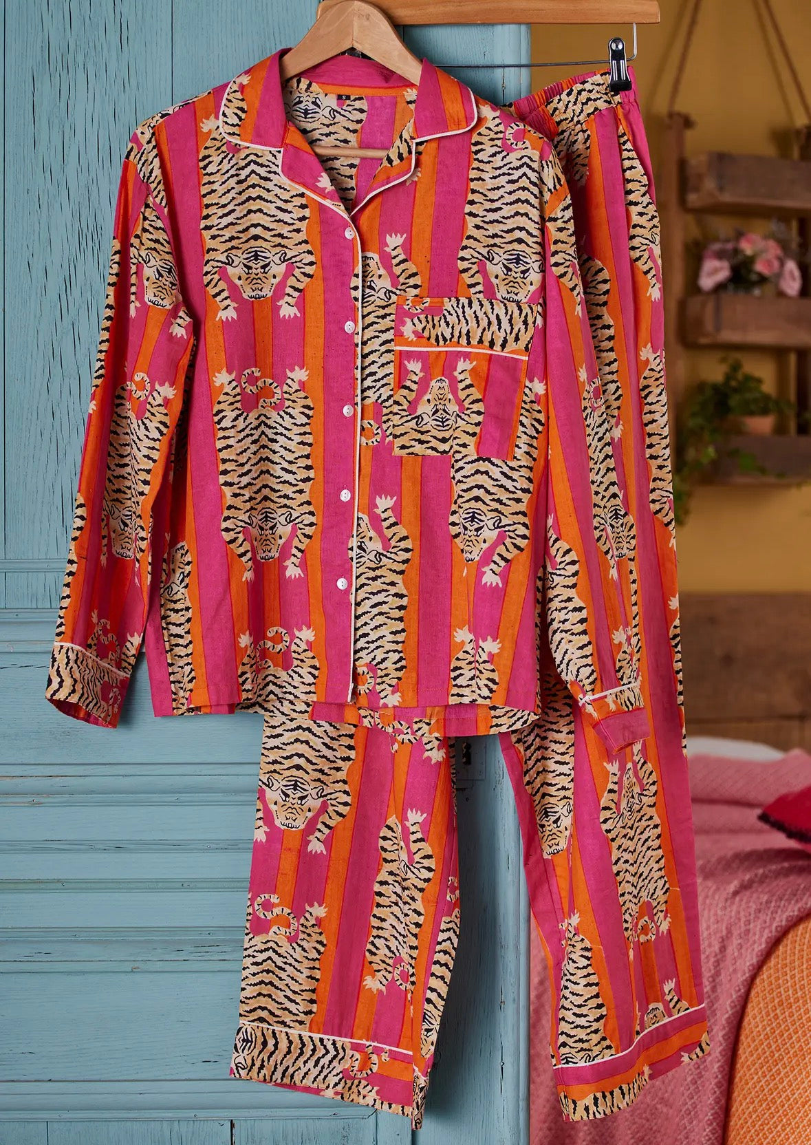 Tiger Printed Women Pajamas