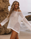 Cover Up Mesh Hollow Sweater
