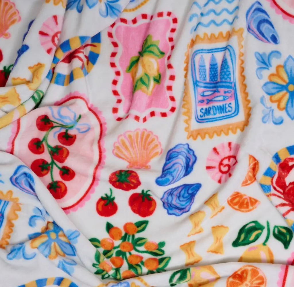 Snuggle Up Plush Blanket-Ciao Bella