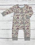 Baby Camouflage Print Zip Up