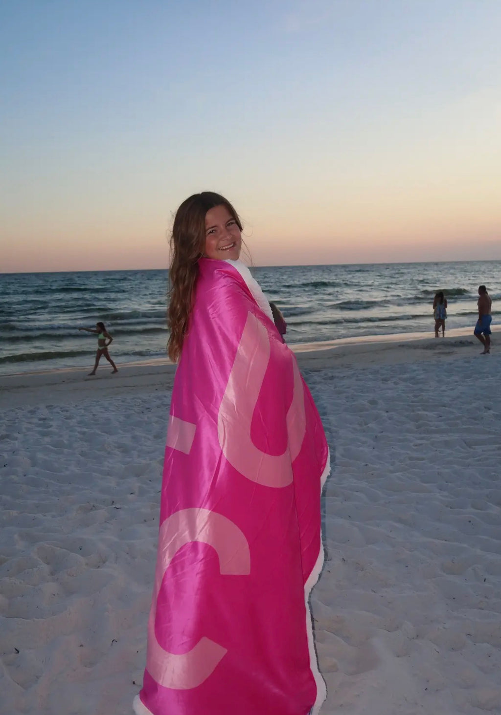 LuLu Mac Pink Blanket