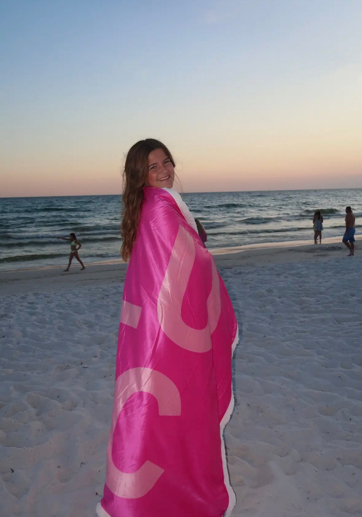 LuLu Mac Pink Blanket
