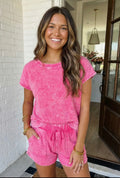 Las Mineral Wash Drawstring Matching Set