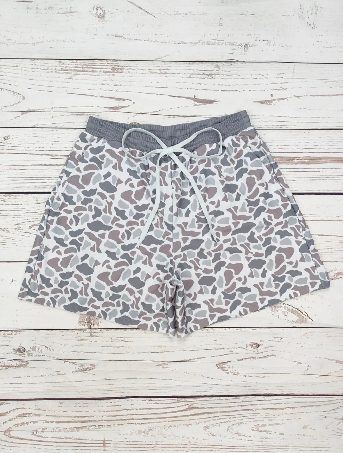 Men’s Camo Swim Trunks