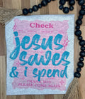 Jesus Saves & I Spend T-shirt