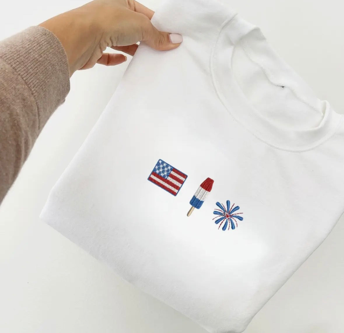 Kids 4th Of July Crewneck