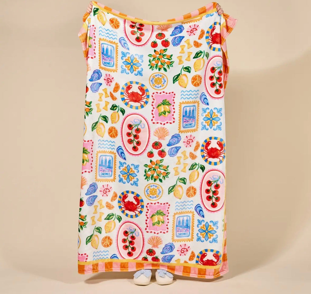 Snuggle Up Plush Blanket-Ciao Bella