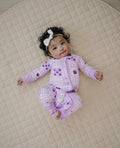 Raspberry Zippy Romper
