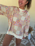 Meadow Bloom Patchwork Top