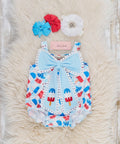Patriotic Bubble Romper